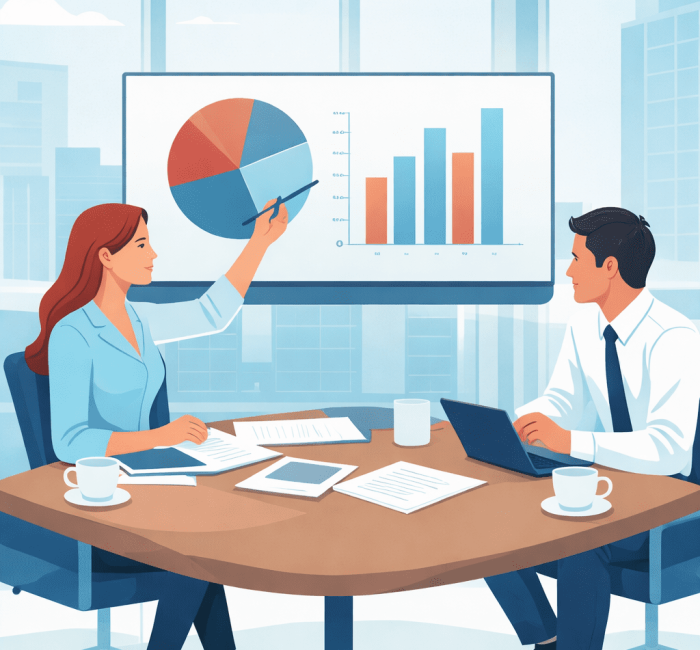 réunion professionnelle en salle lumineuse